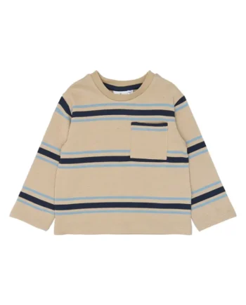 The New Siblings Theodor Trøje Humus Striped 98