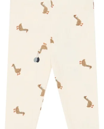 The New Siblings Vito Rib Leggings Gardenia  80