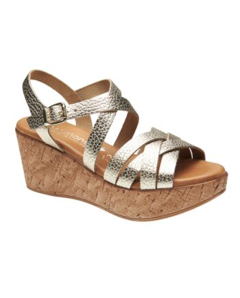 Tim   Simonsen Sandaler Marga Metal Platino