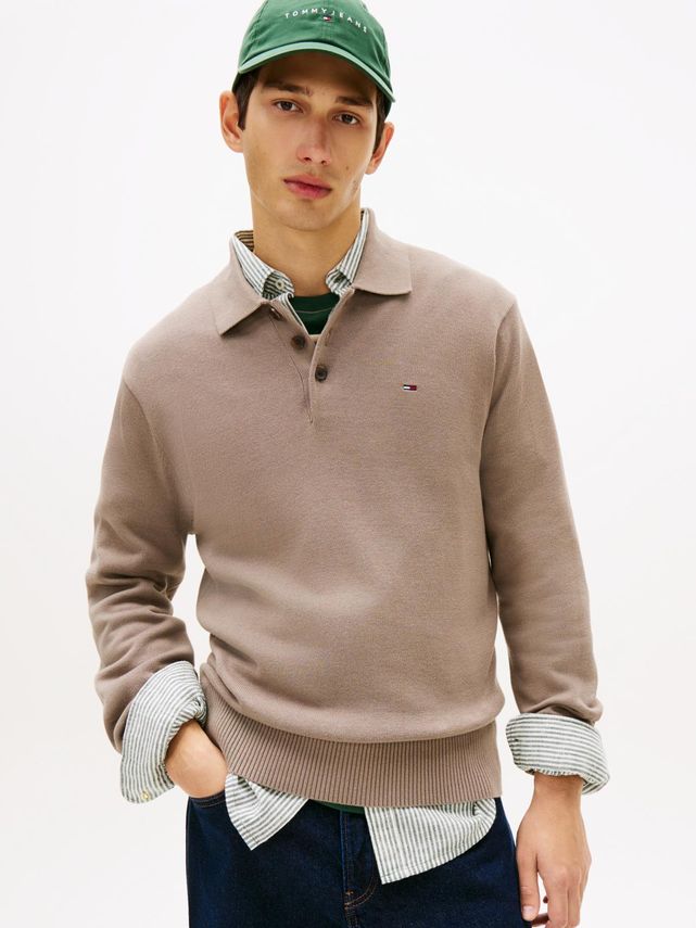 Tjm Slim Essential Polo Sweater