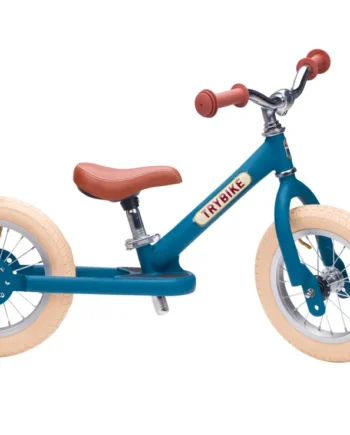 Tribike Løbecykel    Hjulet Vintage Blå
