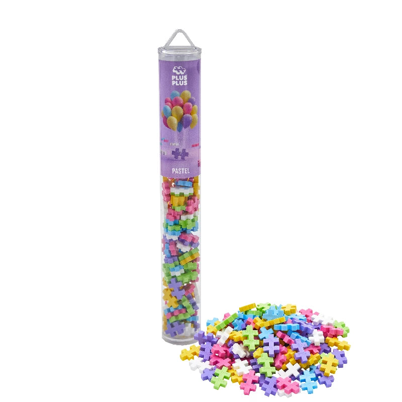 Tube Plus-plus Pastel Mix   100 Pcs