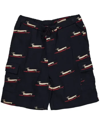 Twill Shorts    Lomme Navystripe 98