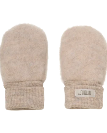 Uld Fleece Vanter Camel Melange 86 92