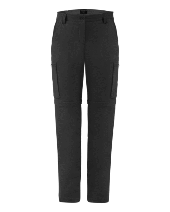Vandrebukser Dame Treklife Zip-off Pants Sort