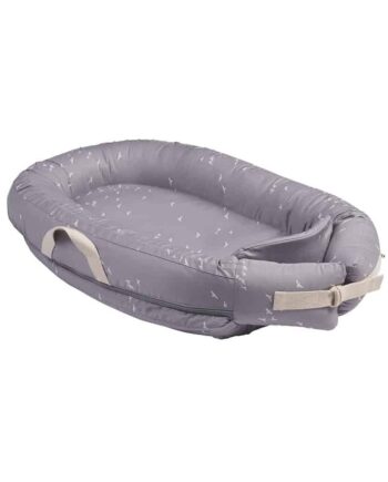 Voksi Babynest Premium Stone Grey Flying