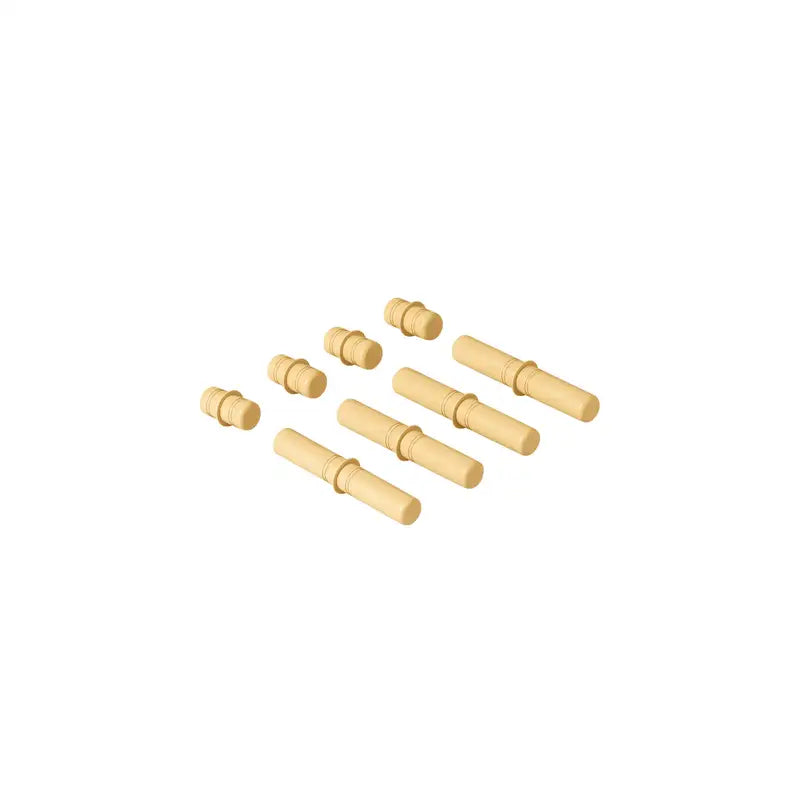 Connector Pegs Honey Yellow