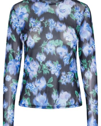 Yas Top Hannah Mesh Black