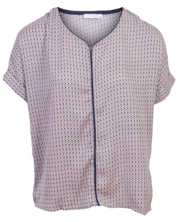 Zbyz Dame Kortærmet Bluse Plus Size  -188 46 48