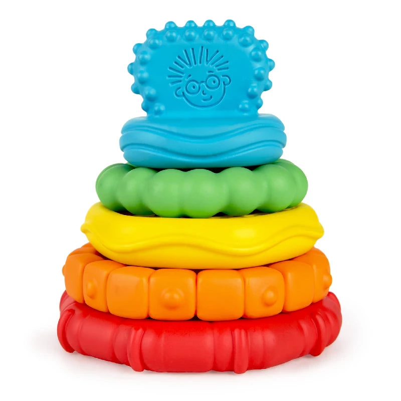 Baby Einstein Stack   Teethe Multi Tekstur Legesæt Med Bideringe