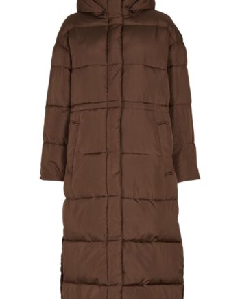 Basic Apparel Jakke Dagmar Coat Chocolate