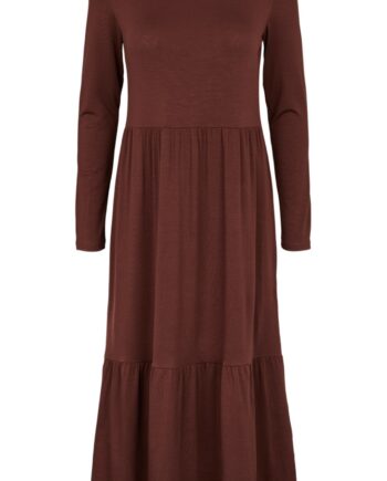 Basic Apparel Kjole Joline Bitter Chocolate