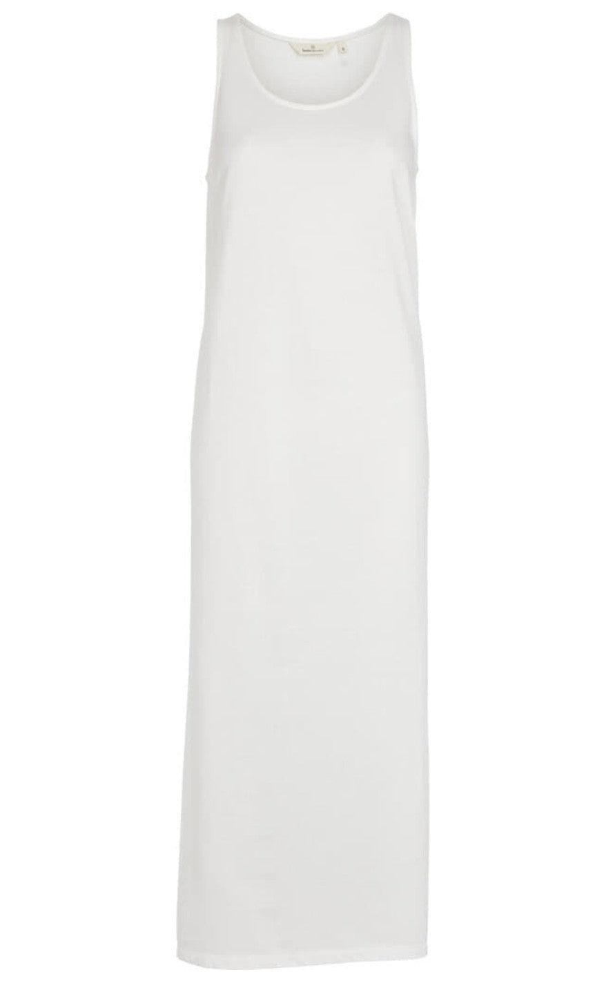 Basic Apparel Kjole Rebekka Whisper White