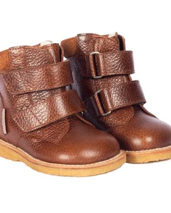 Begynder Tex Støvle Med Velcro Cognac 23