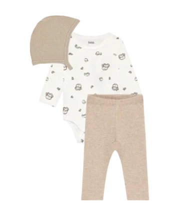 Bekids Bodysæt    Hue Silver Mink 70