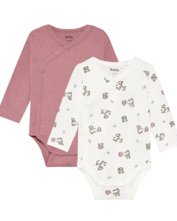 Bekids Langærmet Wrap Body  -pak Nostalgia Rose 50