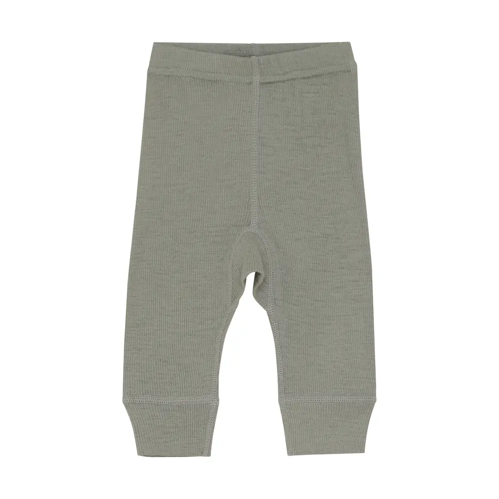 Uld Leggings Solid Forest Fog Melange 80