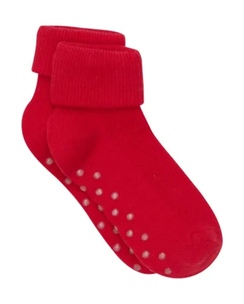 Bekids Ribbede Strømper Red 15 18