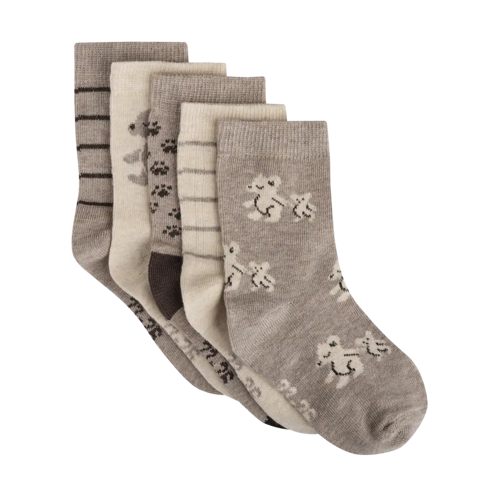 Bekids Strømpe  -pak Brunette 23 26