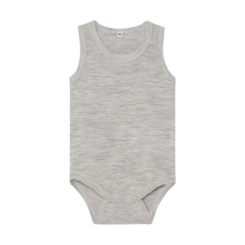 Bekids Uld Body Uden ærmer Alloy Melange 50
