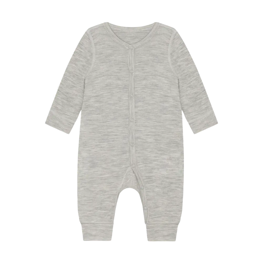 Bekids Uld Jumpsuit Alloy Melange 90