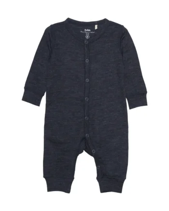 Bekids Uld Jumpsuit Sky Captain Melange 70