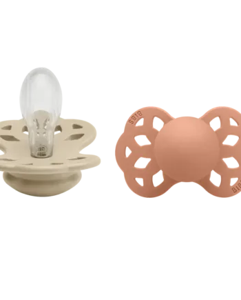 Bibs Infinity Silikone Str   Vanilla Peach
