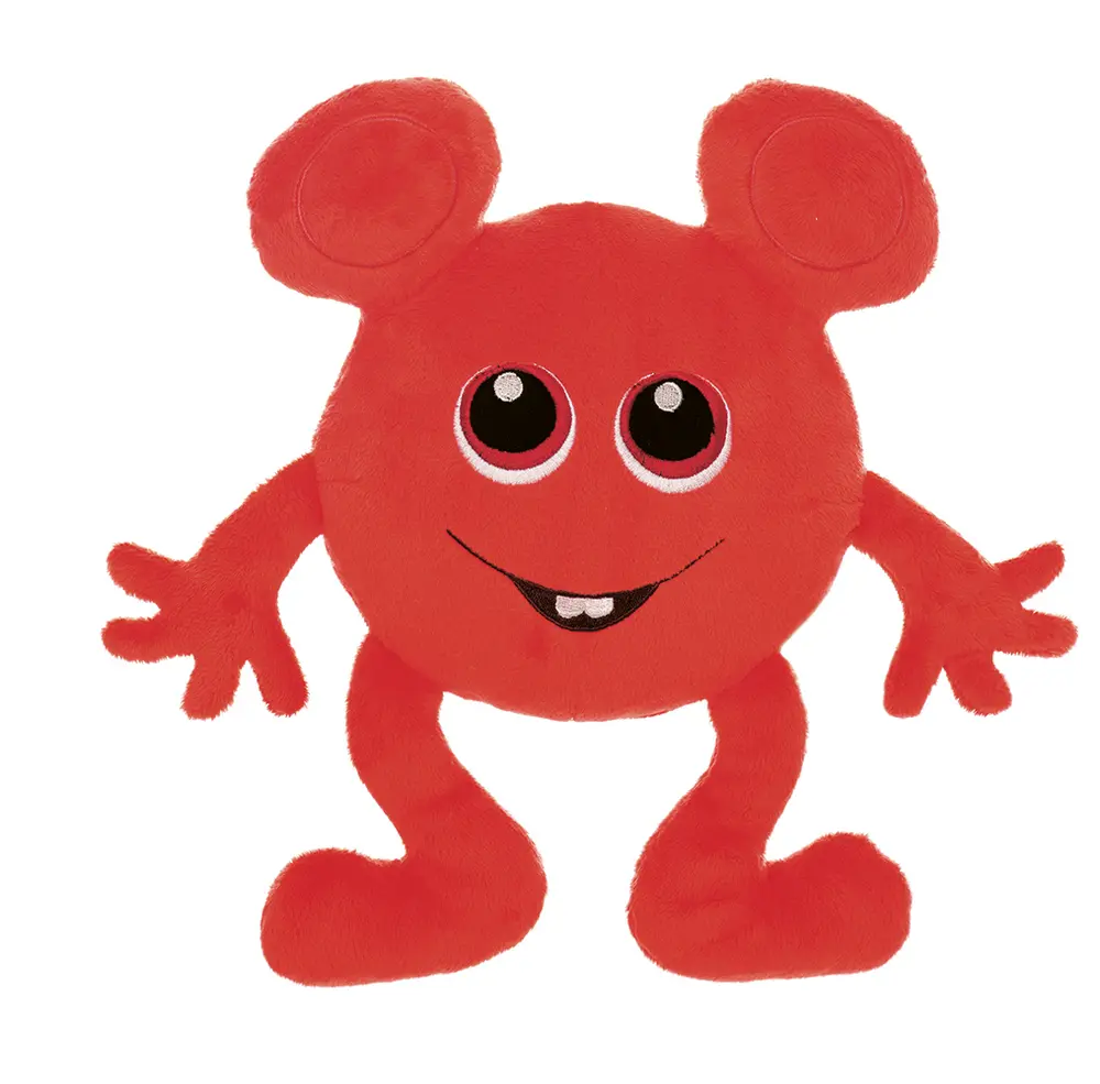 Bobbo Bamse Rød  26 Cm