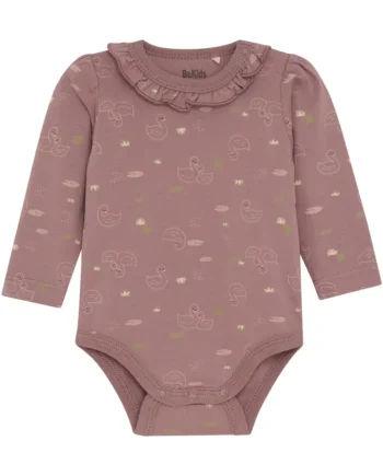 Body Langærmet Solid Deauville Mauve 50