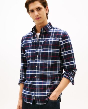 Brushed Oxford Check Rf Shirt