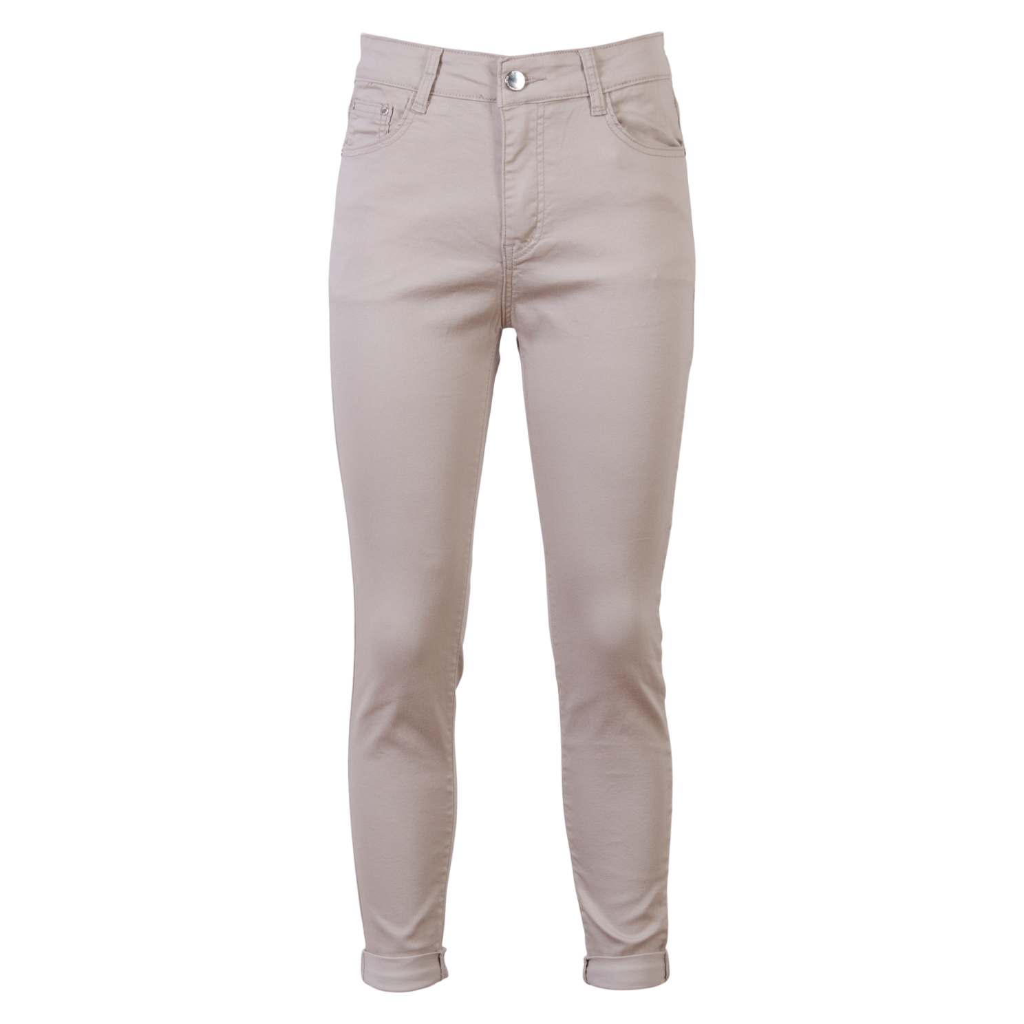 Bs Jeans Dame Bukser Plus Size Sand 48
