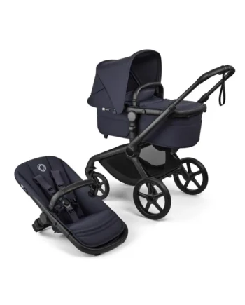 Bugaboo Fox   Renew Kombivogn Black Deep Indigo