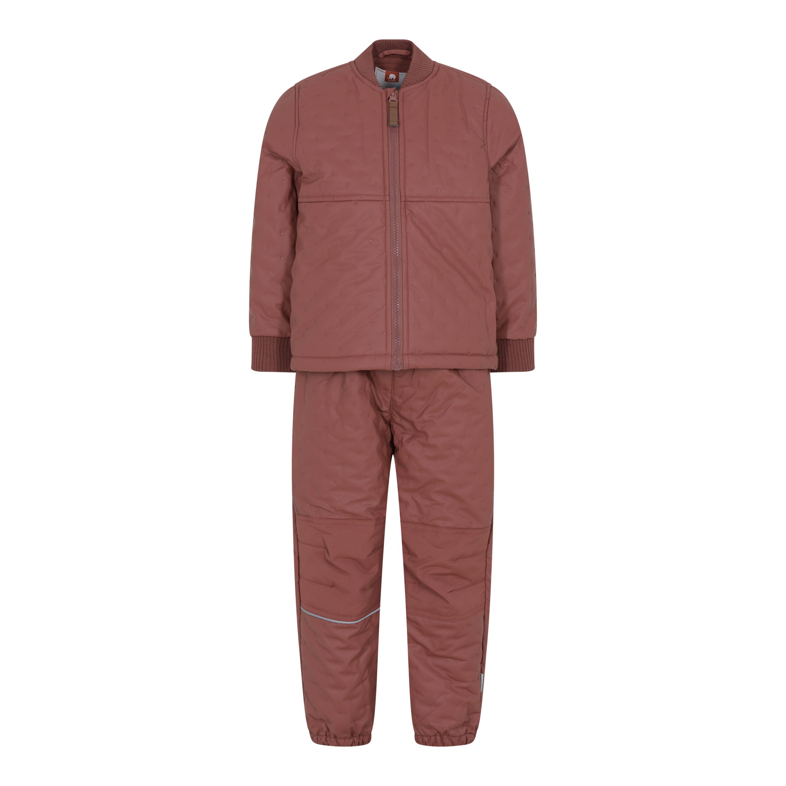 Celavi Coated Termosæt Fleece- Mahogany 80