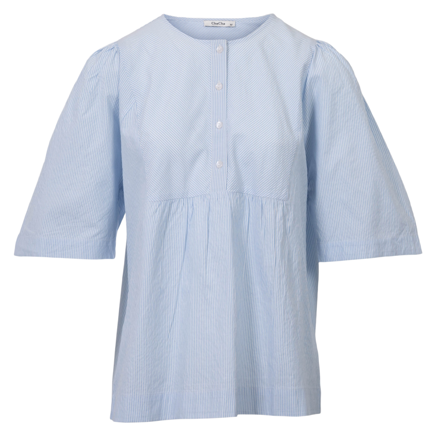 Chacha Dame Bluse Blue