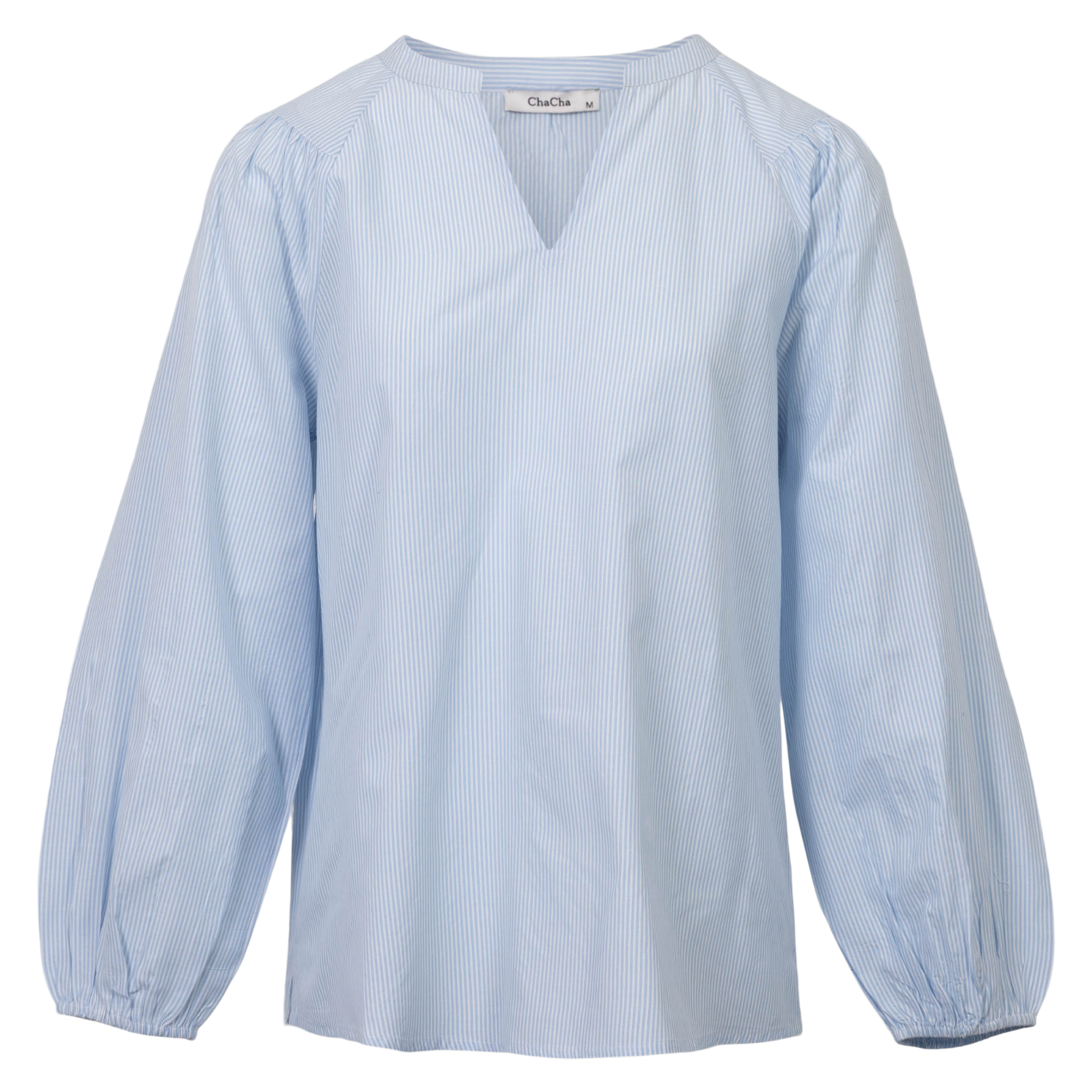 Chacha Dame Bluse Blue
