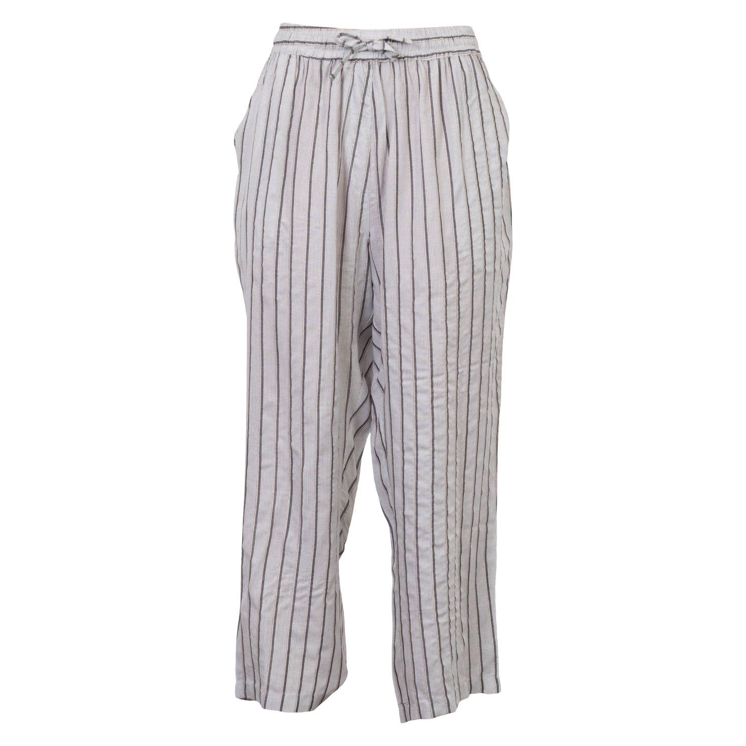 Chacha Dame Capri Grey Black Stripe