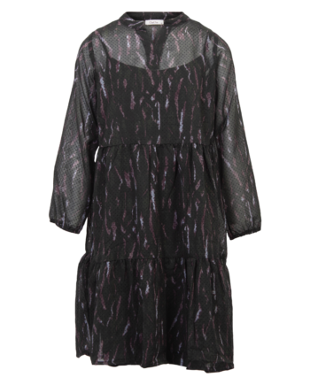 Chacha Dame Kjole Black Print