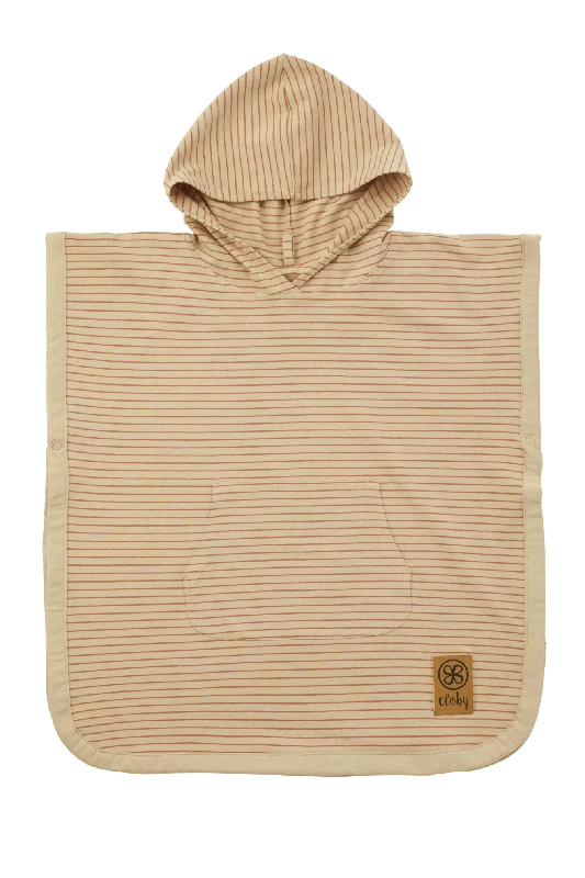 Cloby Uv Poncho Sandy Beach Peanut Brown - år
