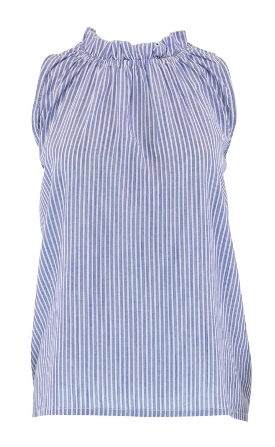 Continue Top Liva Stripe Blue White