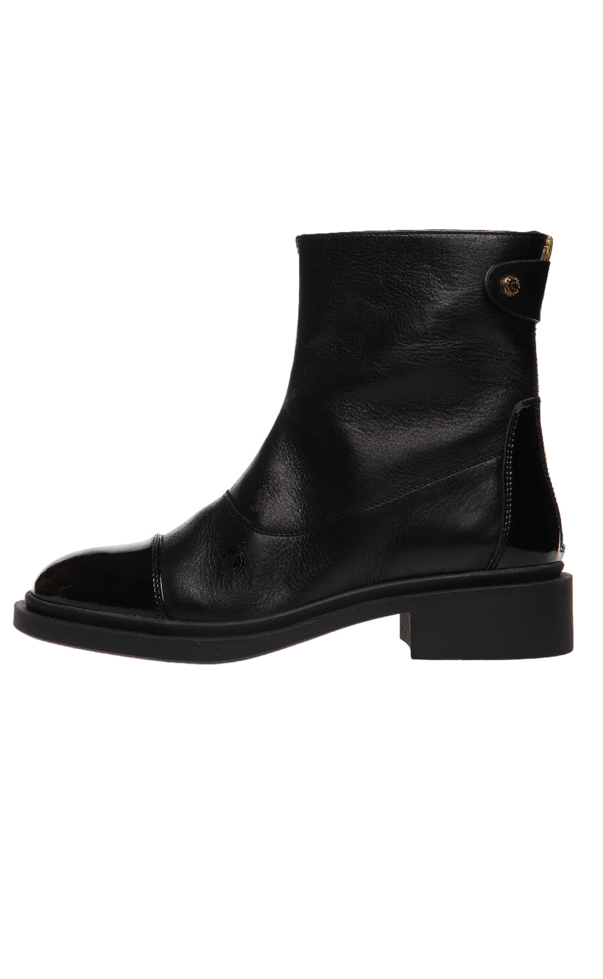 Copenhagen Shoes Støvler As You See Black    Patent Toe