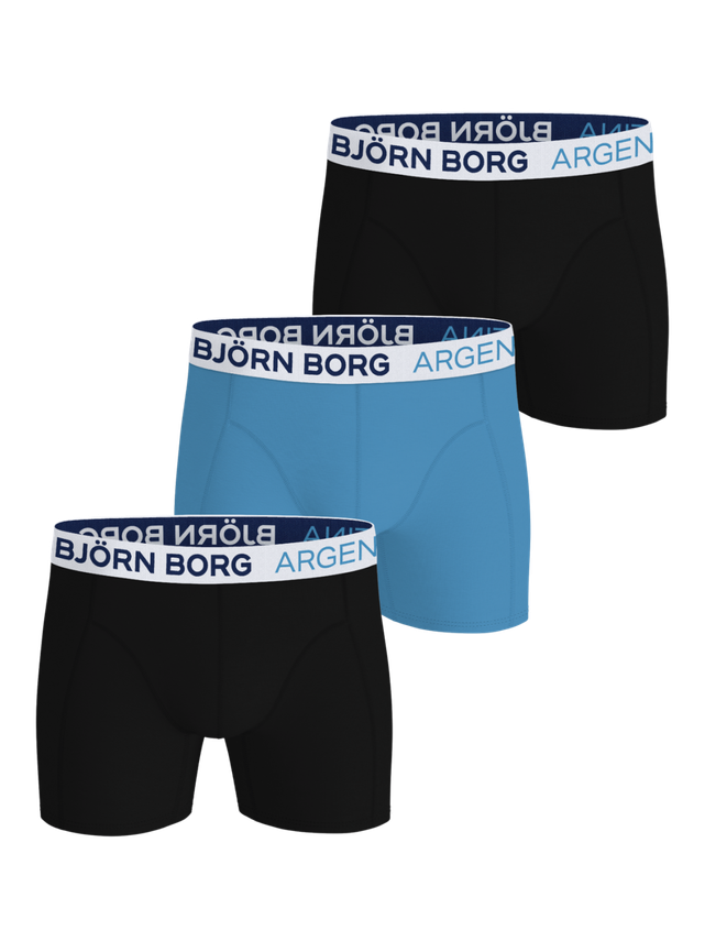 Cotton Stretch Boxer Argentina 3p  Multipack