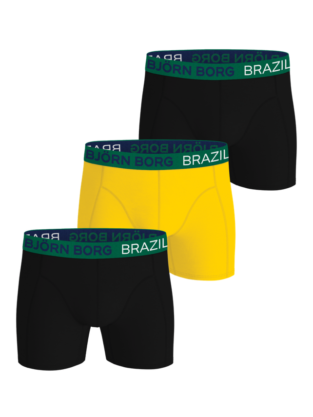 Cotton Stretch Boxer Brazil 3p  Multipack