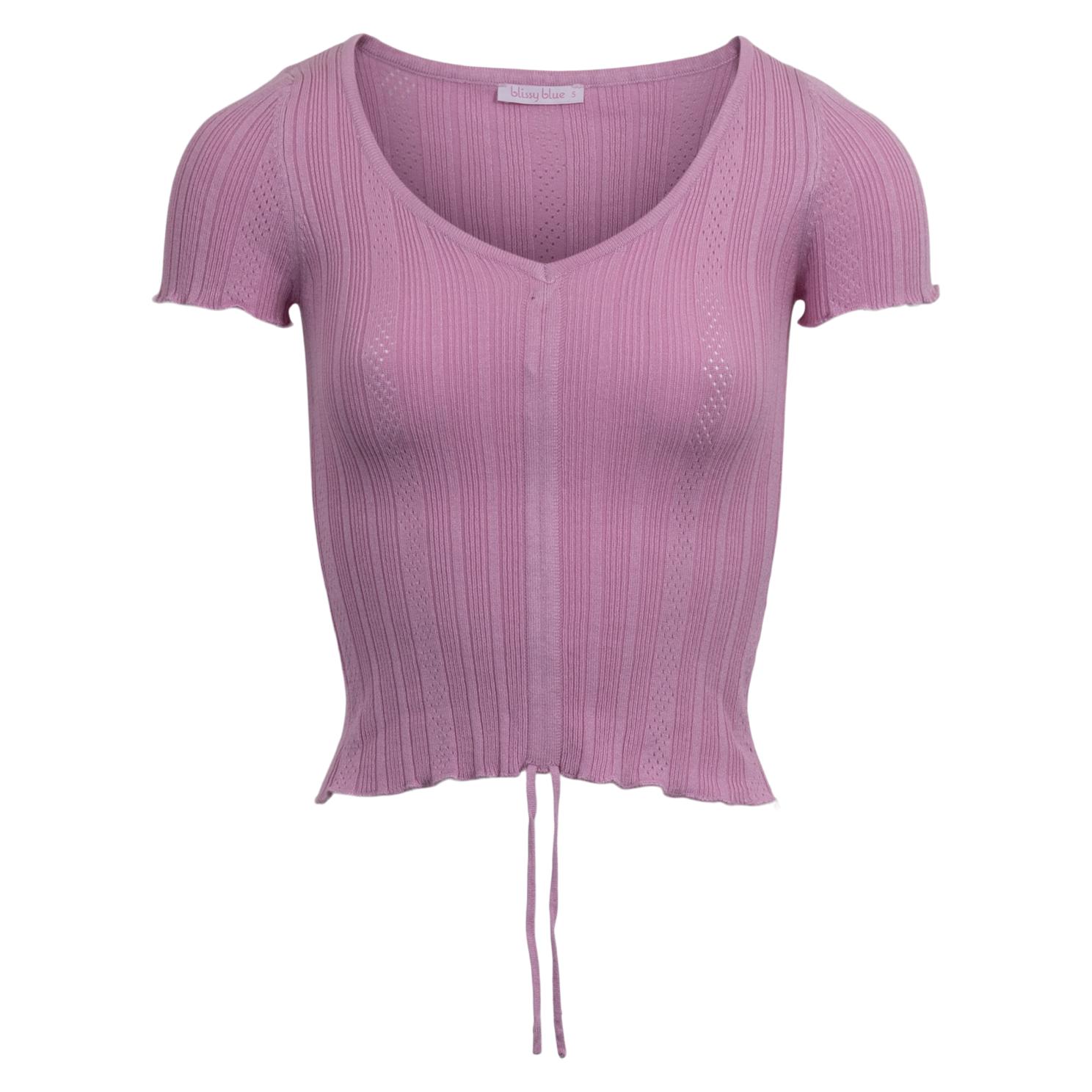 Dame Top Lilac Pink Xxs