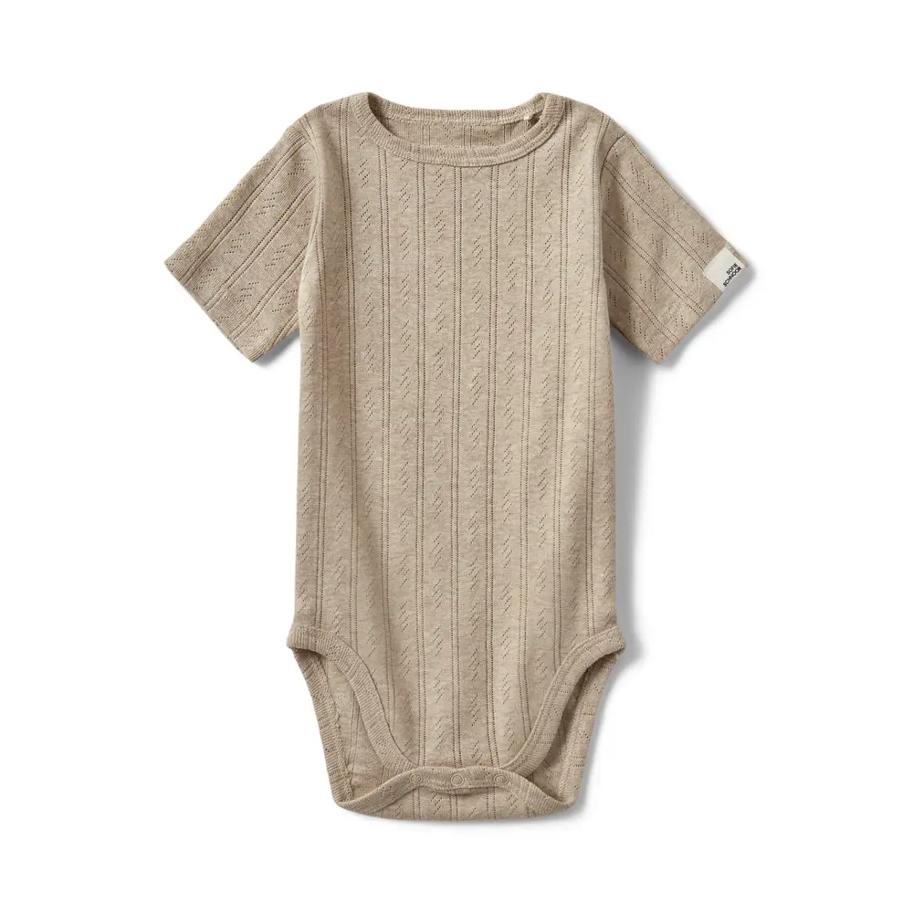 Dicte Kortærmet Body Beige 62