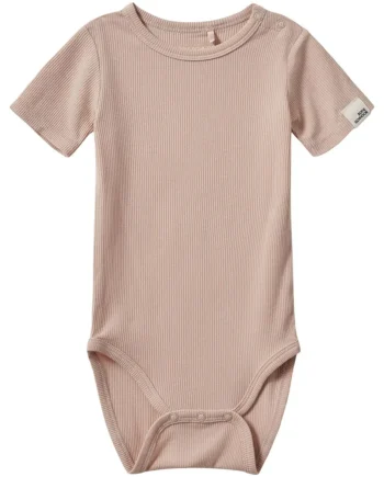 Dicte Kortærmet Body Light Rose 92