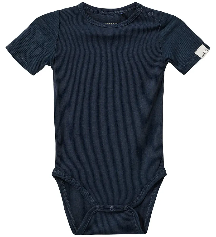 Dicte Kortærmet Body Navy Blue 74