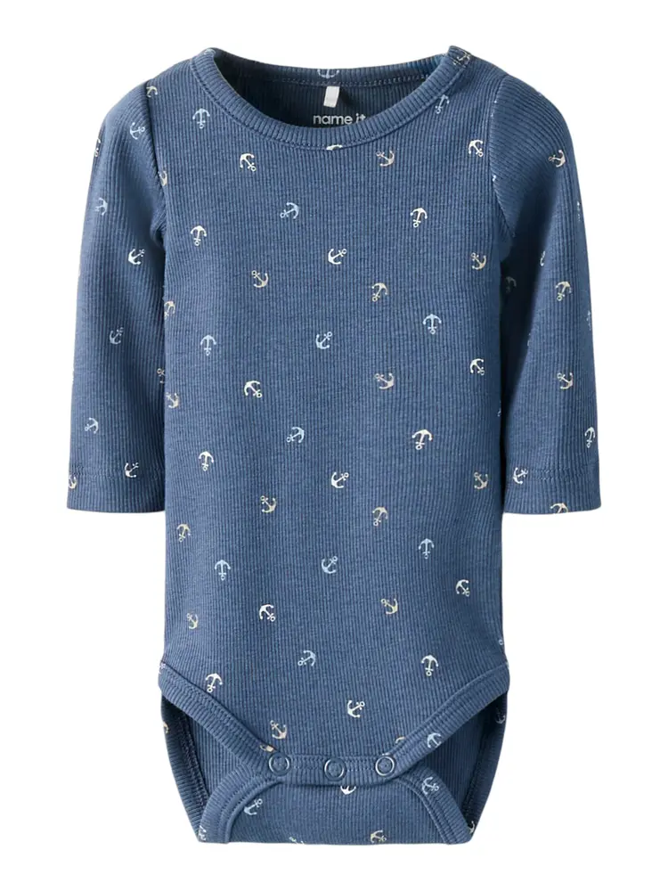 Fanchor Langærmet Body Vintage Indigo 74