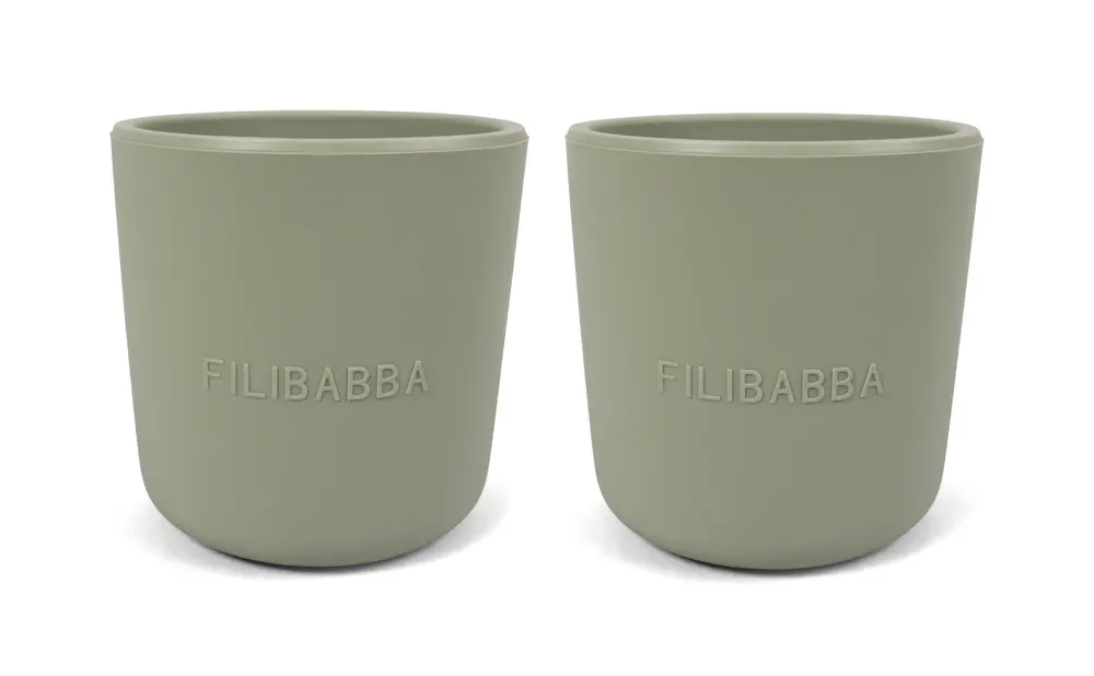 Filibabba Silikone Kop  -pak Green