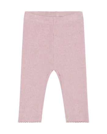 Fixoni Leggings Rib Pale Mauve Melange 68