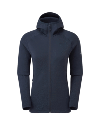 Fleecejakke Dame Montane Fury Hoodie Blå